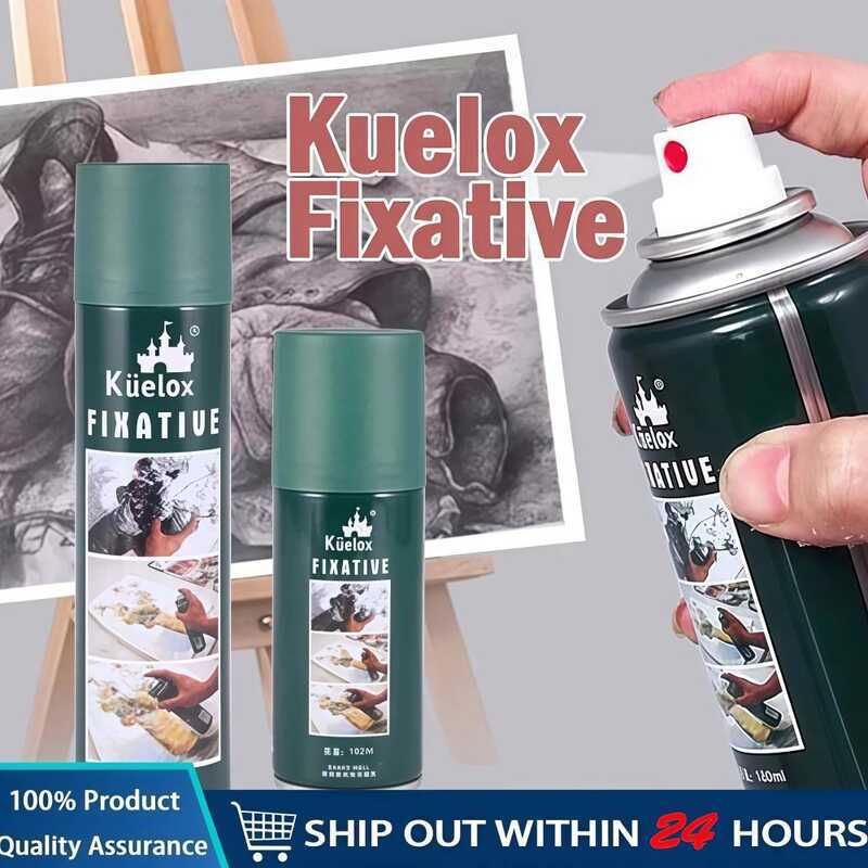 300Ml Fixative Spray For Drawing Sketching Gouache Color Non-Toxic ...