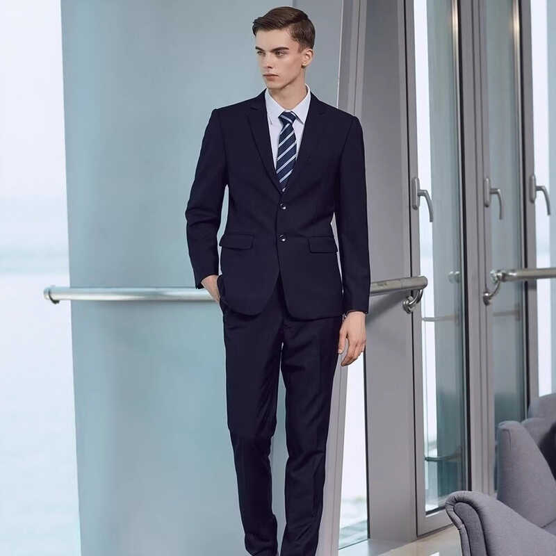 Men's Suit ⭐Aa Jacket Slim Fit Casual Business Formal Professional ...