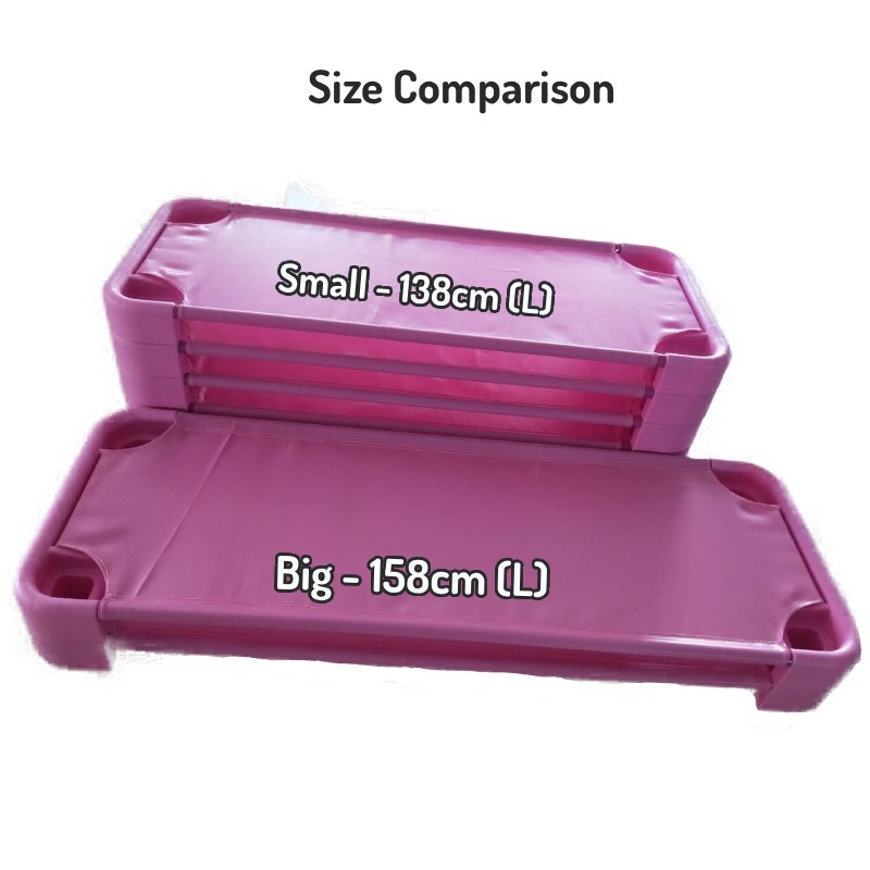 PREMIUM QUALITY - DIY 138 CM STACKABLE BED NURSERY BED KINDERGARTEN ...