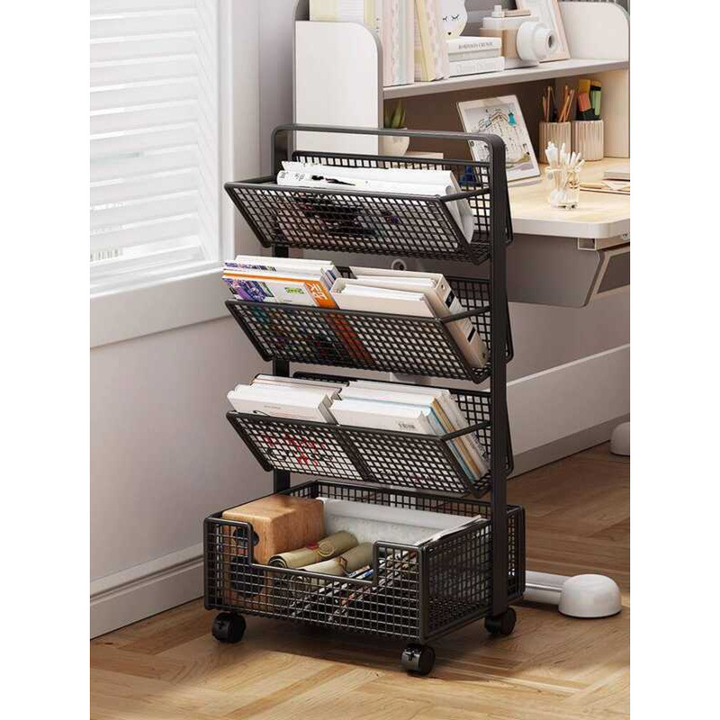 Floor-standing Multi-layer with Wheels Movable Multi-functional A4 ...
