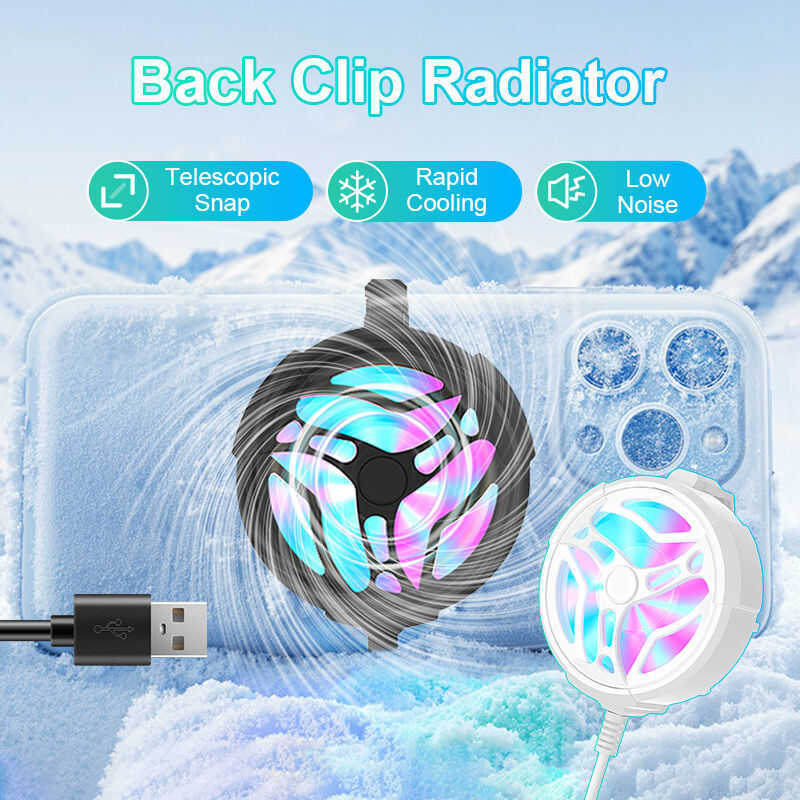 Mobile Portable USB Cooling Fan Plug In Wireless Phone Radiator With ...