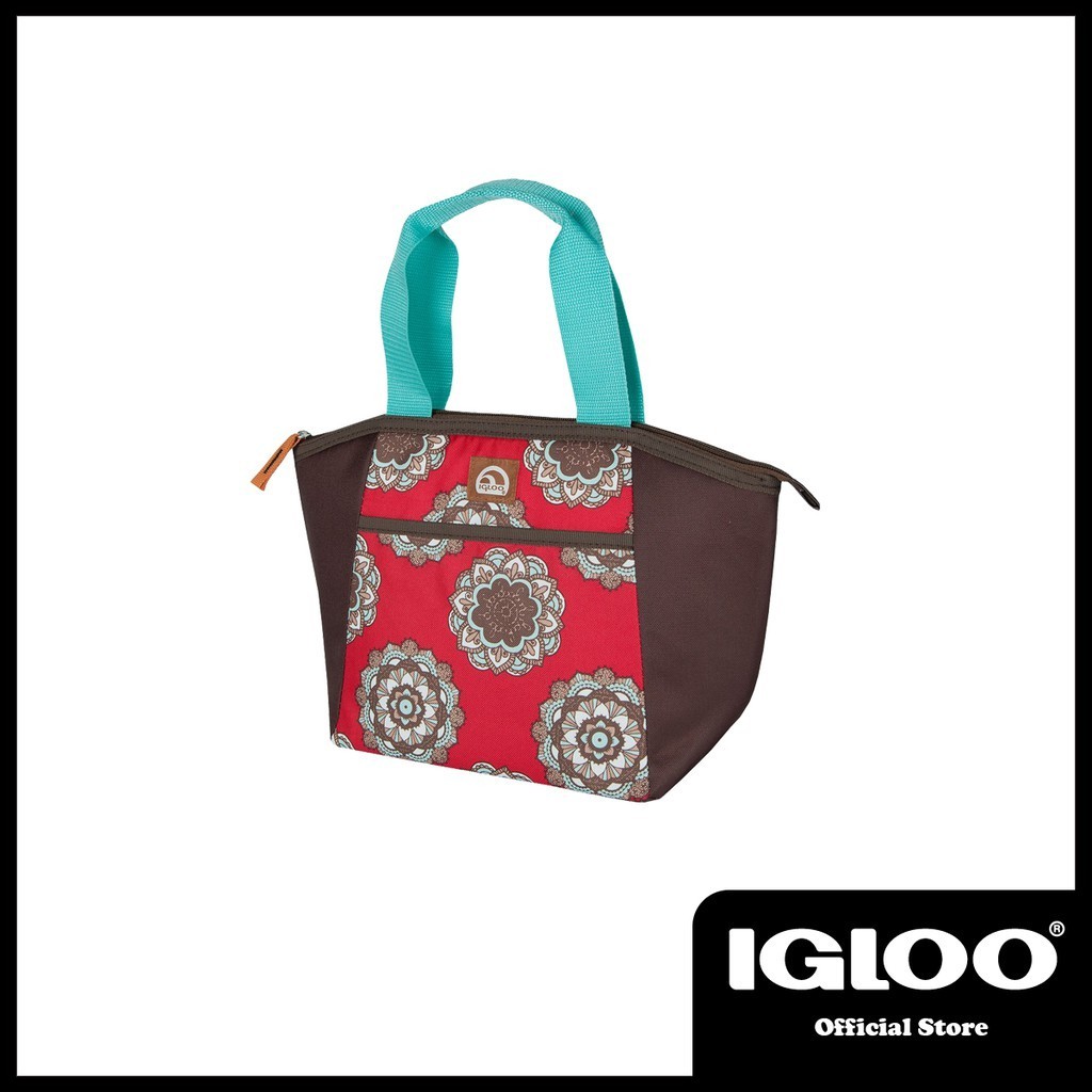 Igloo Indian Bazaar Mini Essential Tote 8 can Lunch Bag (Ruby) (160834 ...