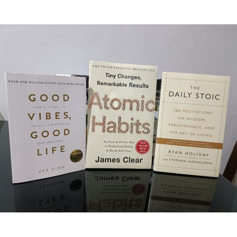 TRIO BUNDLE SALE: GOOD VIBES, GOOD LIFE + ATOMIC HABITS + THE DAILY ...