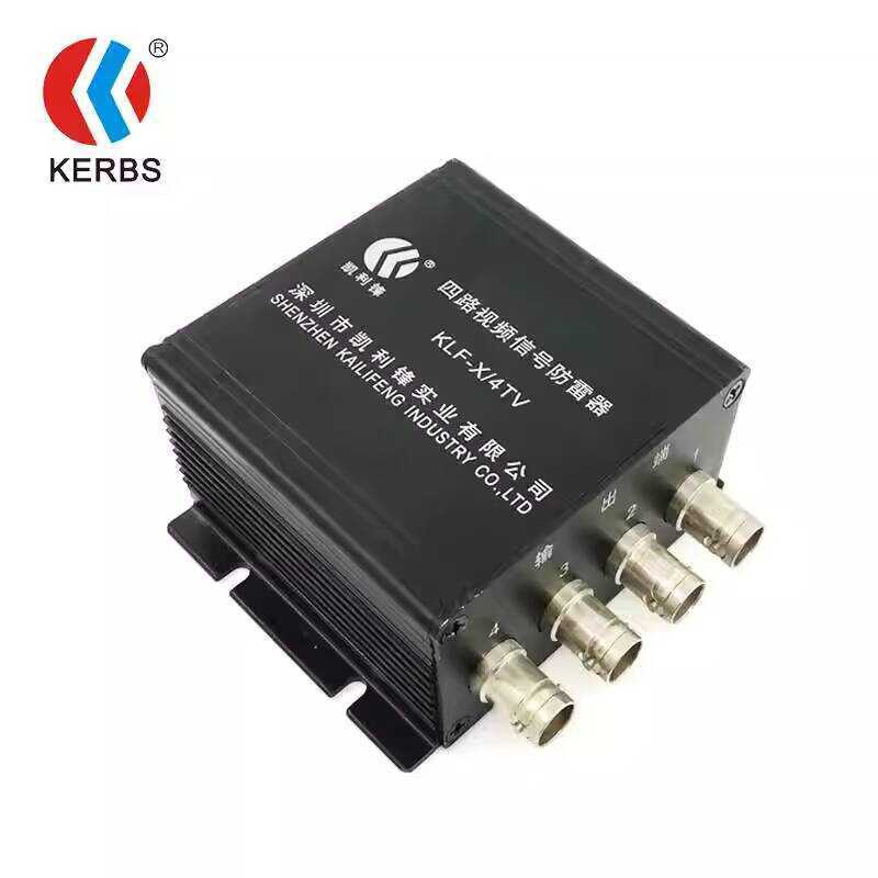 Four-Way Protector Hot-Selling Signal Arrester BNC Protection 4-Core ...