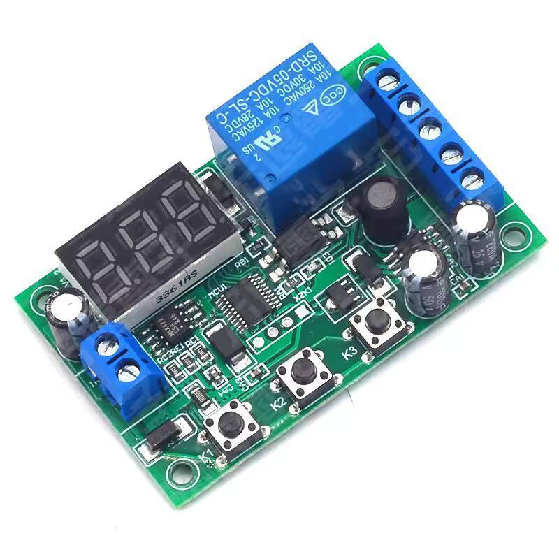 DC Current Detection Module Relay Digital Display Overcurrent Alarm ...