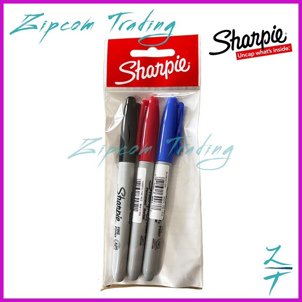 ♠ Sharpie Fine Point Permanent Marker Pack | Shopee Philippines