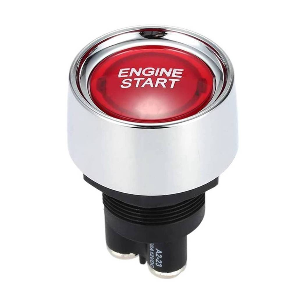 Start Ignition Switch One-Key Start Switch 12v24v Automatic Reset ...