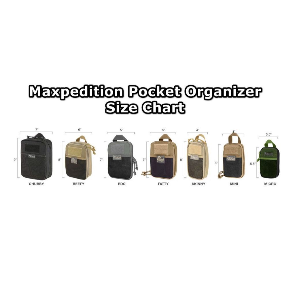 Maxpedition Micro Pocket Organizer (FAST SHIP OUT)(ORIGINAL) | Shopee ...