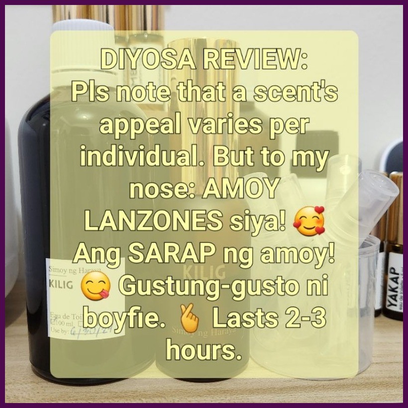 ∟ [DECANT] AUTHENTIC Simoy ng Haraya KILIG Eau de Toilette | Shopee ...