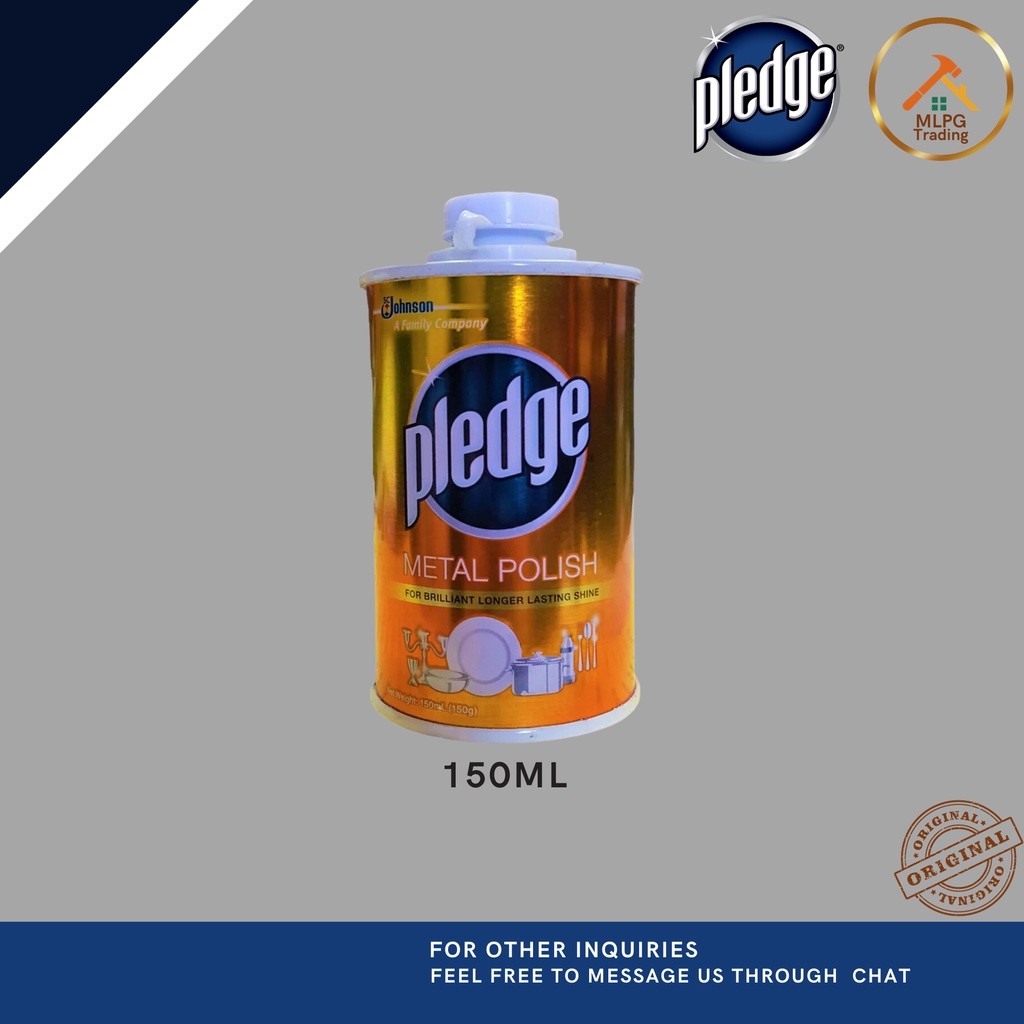 SC Johnson Pledge Metal Polish (150ml) | Shopee Philippines