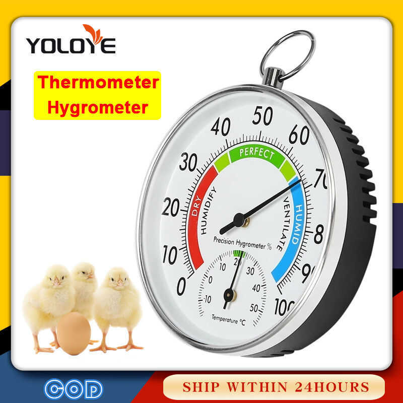 Pointer Temperature And Humidity Analog Indicator For Poultry ...