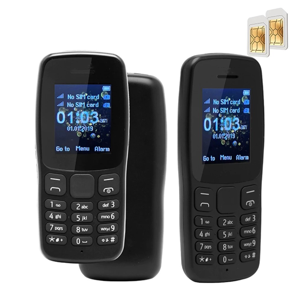 Original 106 Keypad cellphone Dual SIM 800mAh Battery Long standby ...