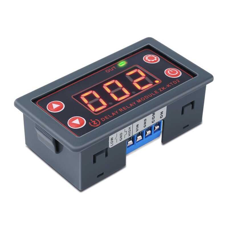 Timer Relay, Icstation Delay Relay DC 5V-30V Time Switch 12V 24V 10A ...