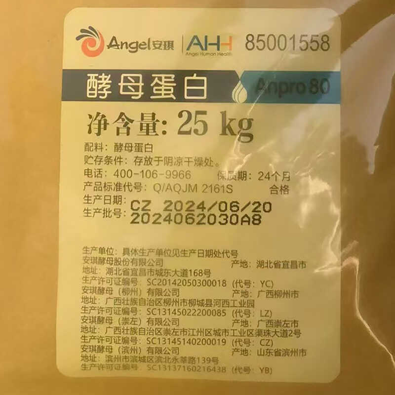 Angel Yeast Protein Powder Enhanced New Resource Food Raw Material ...