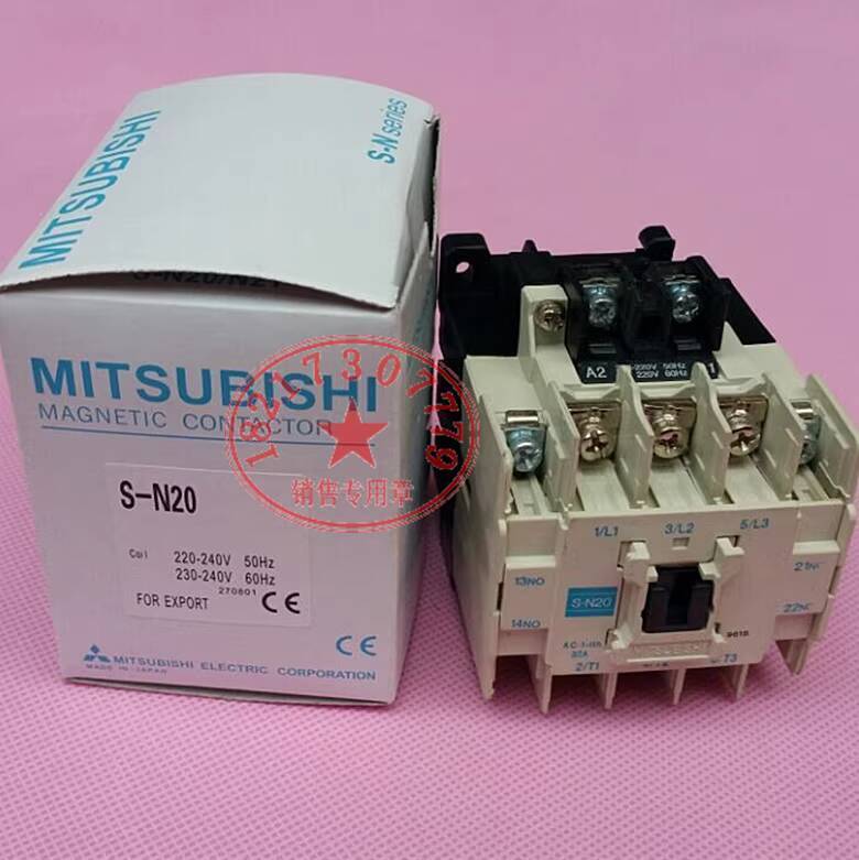 S-N20 Mitsubishi Electric MITSUBISHI AC Electromagnetic Contactor 32A ...