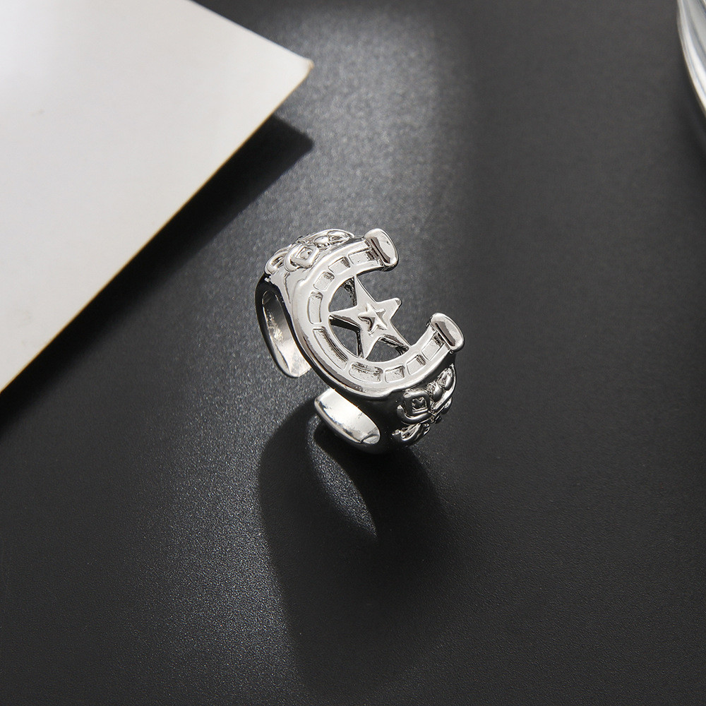 Anime JoJo's Bizarre Adventure Johnny Joestar Ring for Men Creative ...