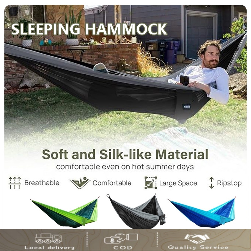 camping hammock duyan for adult big size outdoor portable lazy hitch ...