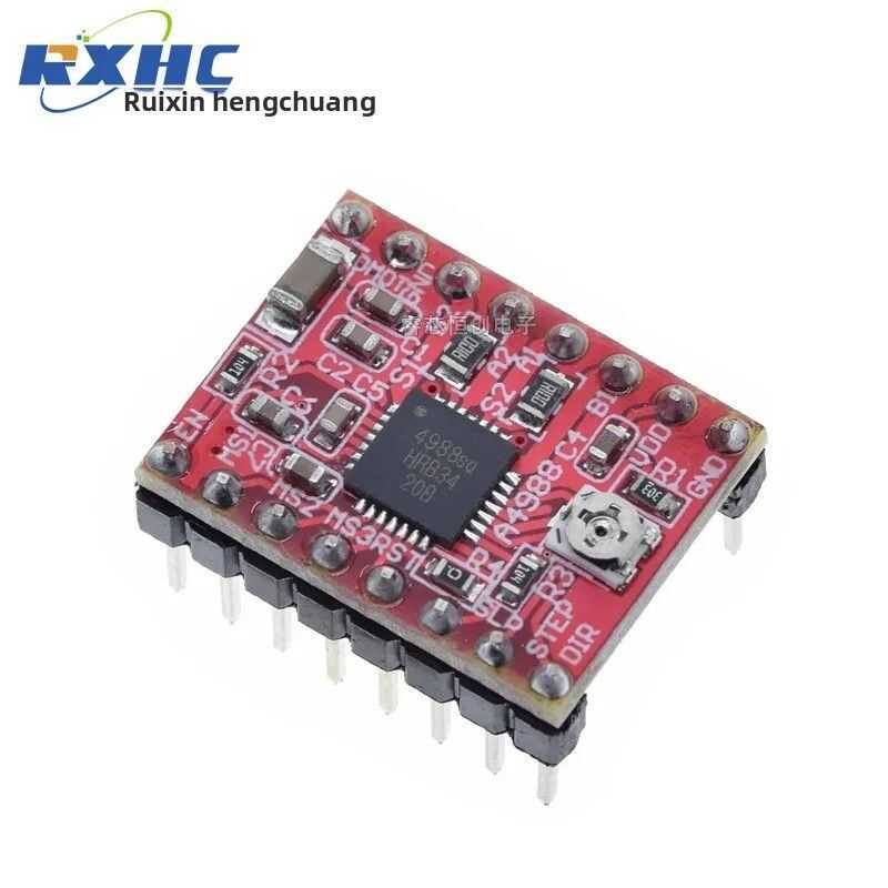 A4988 Stepper Motor Driver For 3D Printer 2-Ounce Pin Header Soldered ...
