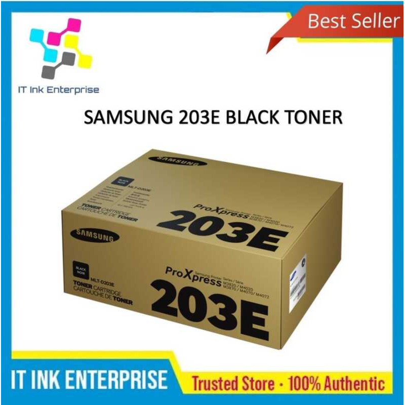 Samsung 203E MLT-D203E Extra High Yield Black Original Toner Cartridge ...
