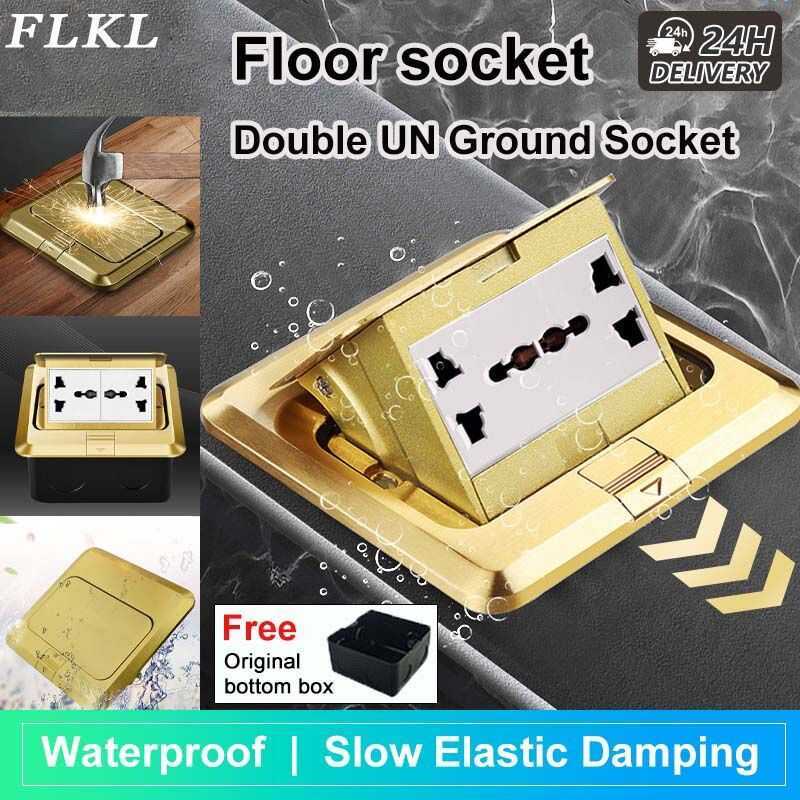 【Warranty】Waterproof Multifunctional Socket Safe Wear Resistance Six ...