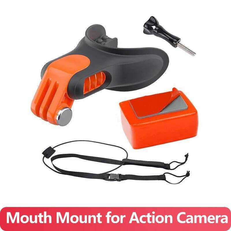 Mouth Mount For Gopro Hero 12 11 Surf Teeth Braces Mounting Bracket For ...