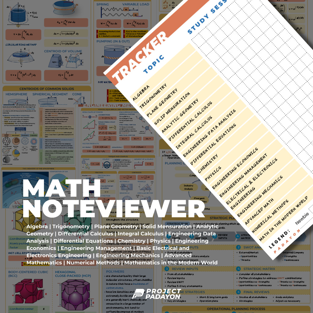 NoteViewer - Engineering Mathematics [Notebook + Reviewer] - Version 2 ...
