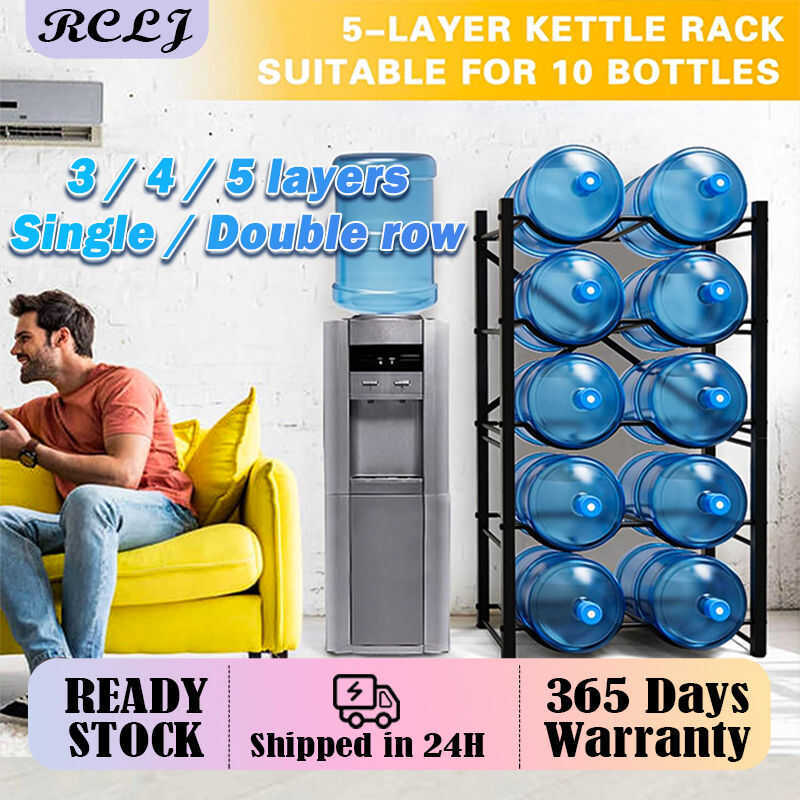 Water Dispenser Stand Gallon Rack 2/3/4/5 Layer Mineral Container ...