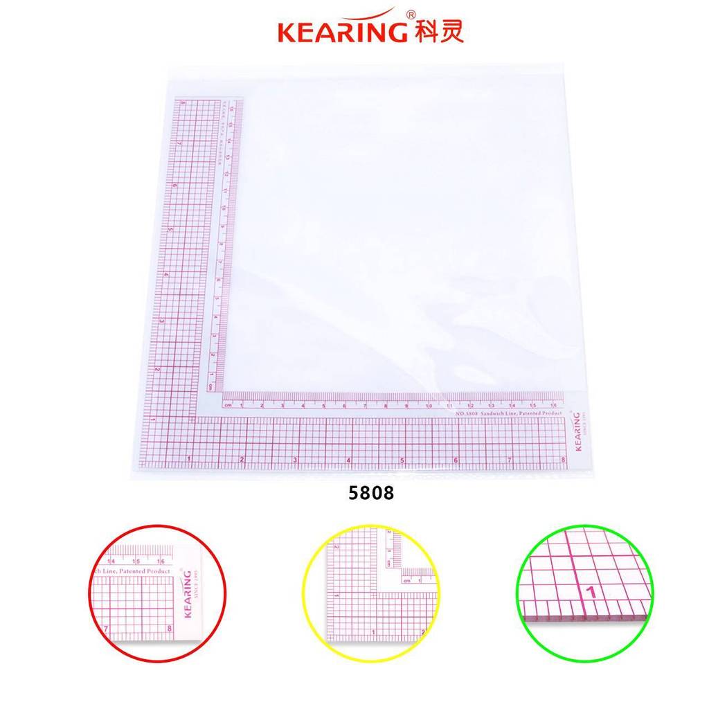 Keling 5808 L-shaped Ruler Corner Ruler Tailoring Pattern Making ...