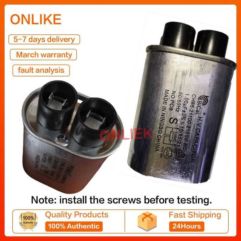 (0.95Uf 2100V) R202zs / R207ek SHARP CAPACITOR Microwave Oven HV ...