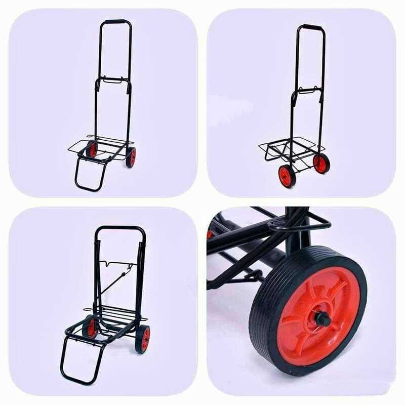 Multifunction Foldable Trolley Grocery Trolly Hand Truck Push Lage ...