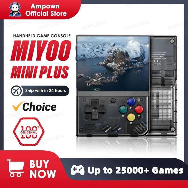 MIYOO Mini Plus Portable Retro Handheld V2 Mini+ IPS Screen Classic ...