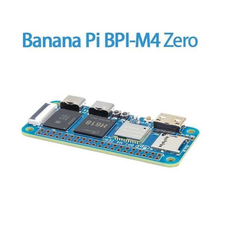 Banana Pi BPI-M4 Zero – SBC Con 4GB RAM, 32GB EMMC, WiFi 5G E Supporto 4K, Custodia Inclusa