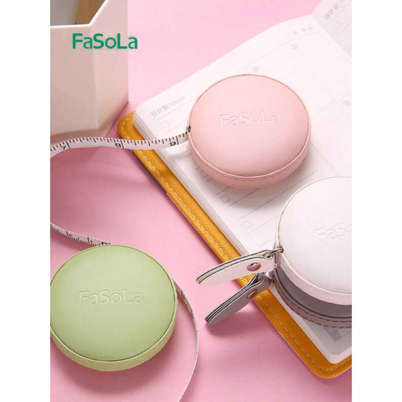 FaSoLa Mini Measure Measuring Roll-Up with Case Soft Tape Portable ...