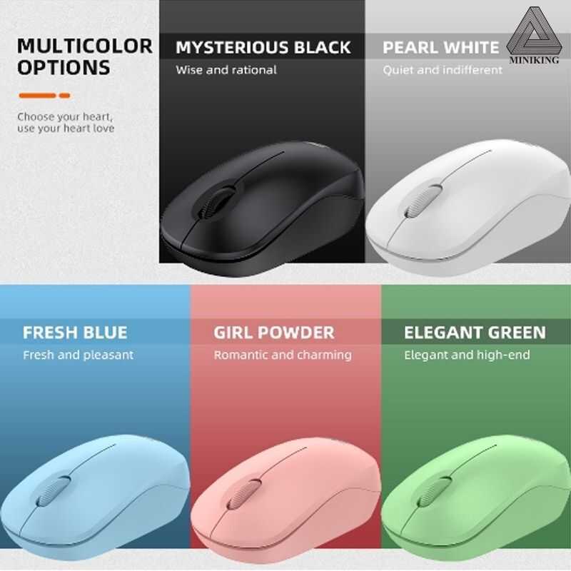 JERTECH Mouse Wireless Jr5 3D Ergonomi Design 2400Dpi Quick Response ...