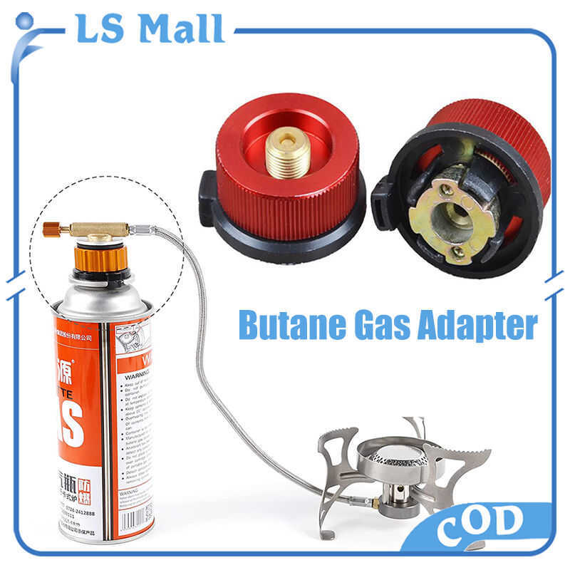 Camping Stove Butane Gas Adapter Convert Connector | Shopee Philippines