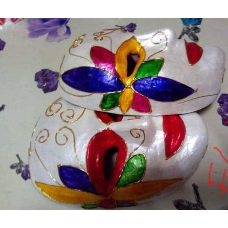 12inches paper mache maskara with simple design | Shopee Philippines