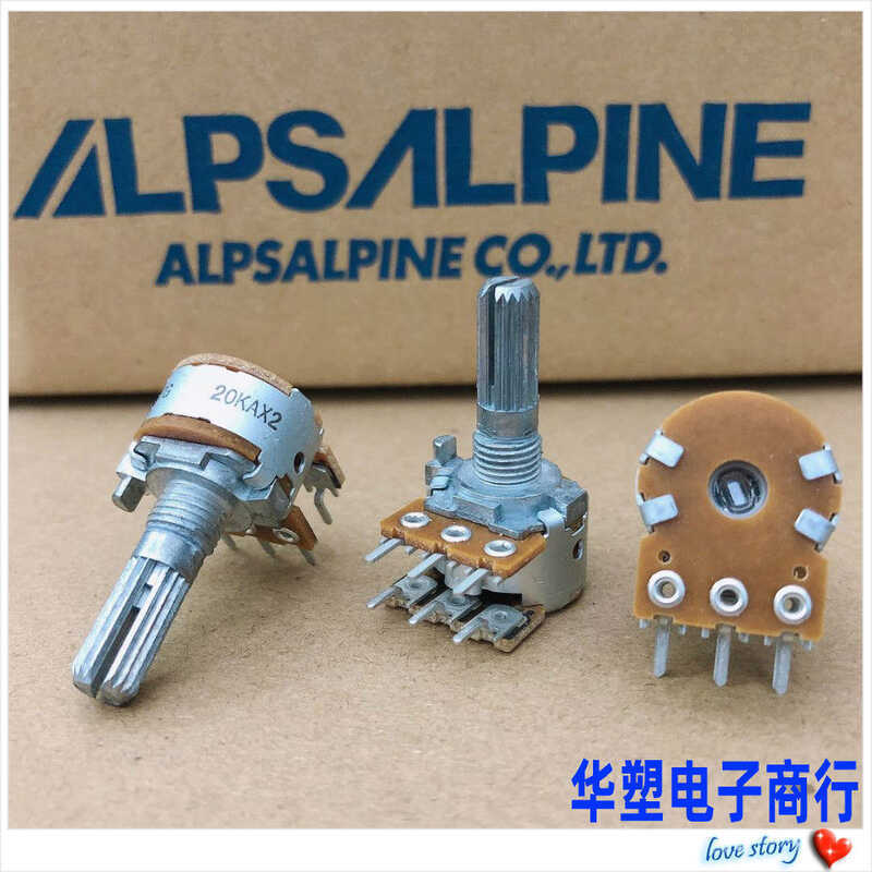 Alps Original 16-Type Rotate Potentiometer Power Amplifier Audio Volume ...