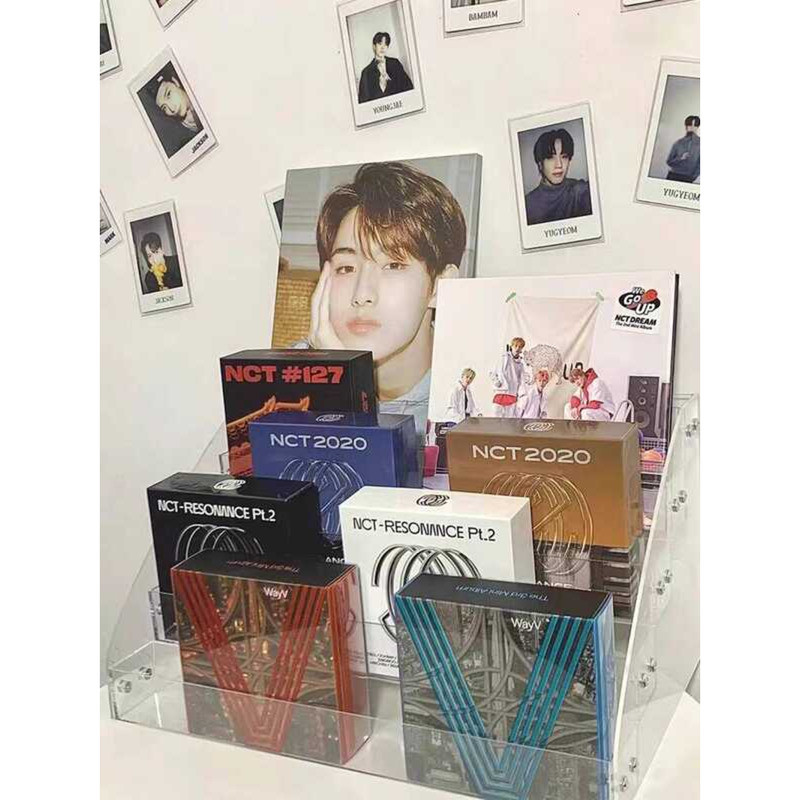 CD Box Star Album Small Card Transparent Display Comic DVD Disc Storage ...