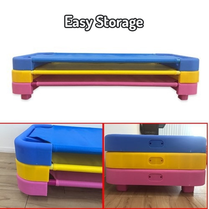 PREMIUM QUALITY - DIY 138 CM STACKABLE BED NURSERY BED KINDERGARTEN ...