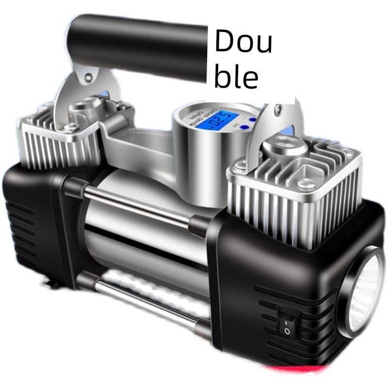 Vehicle Double Cylinder Power Car Air 12V Electric High Pressure Tire ...