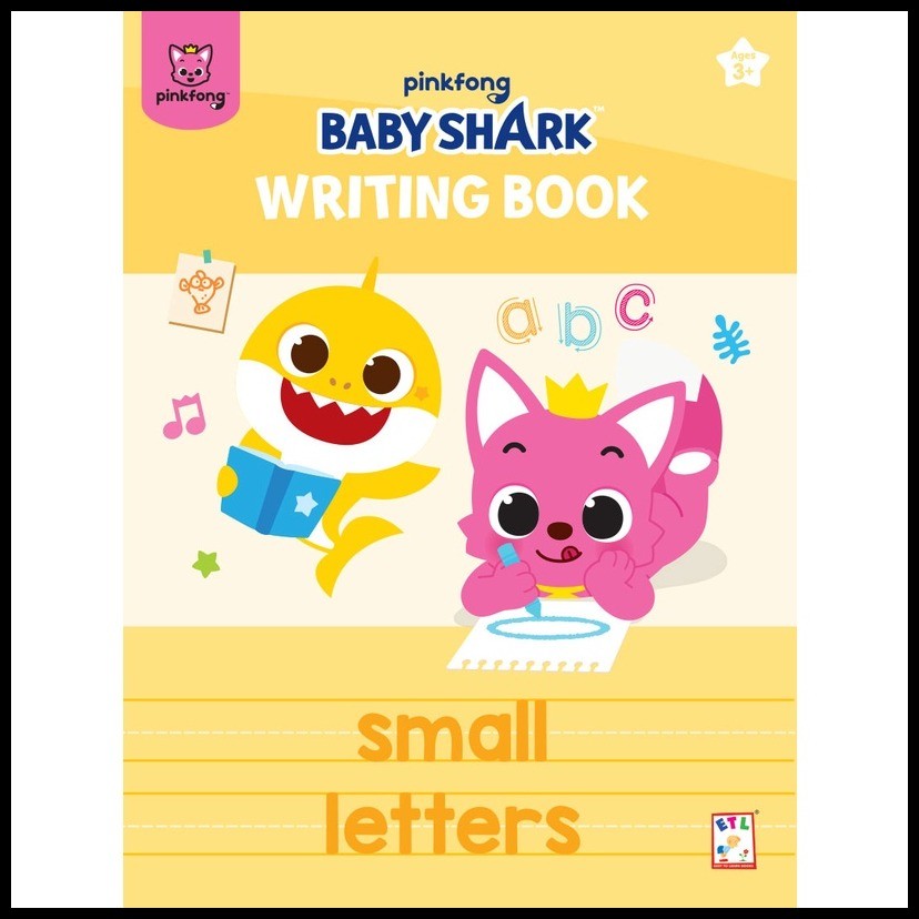 Pinkfong - Baby Shark - Writing Book - Small Letters | Shopee Philippines