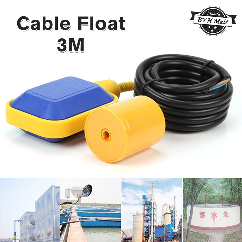 3M Cable Type Float Switch Liquid Fluid Water Level Controller Sensor ...