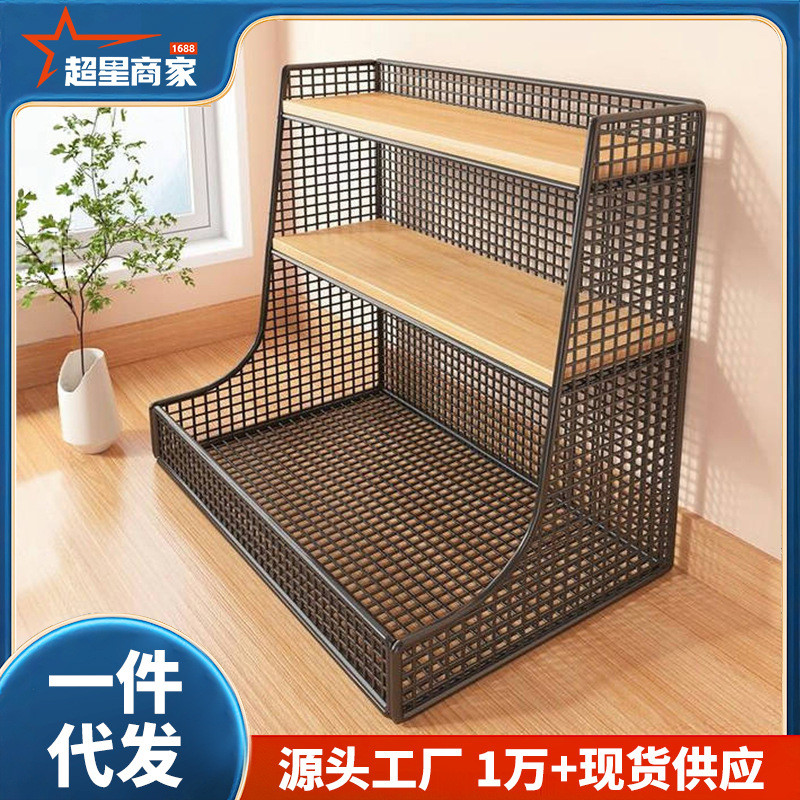 Desktop Storage Rack Kitchen Countertop Table Storage Box Artifact ...