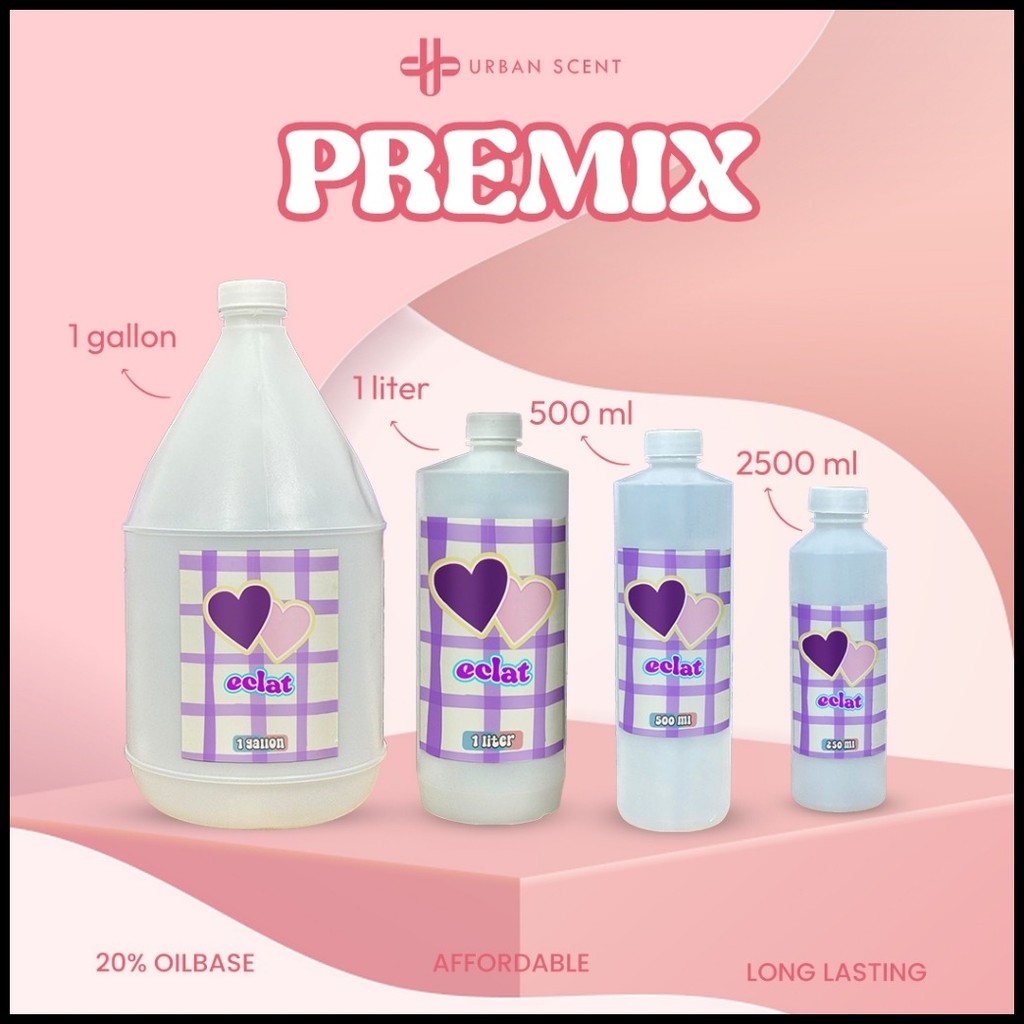 Urban Scent PREMIX (20%) ECLAT for WOMEN Oil Based Perfume Refill ...