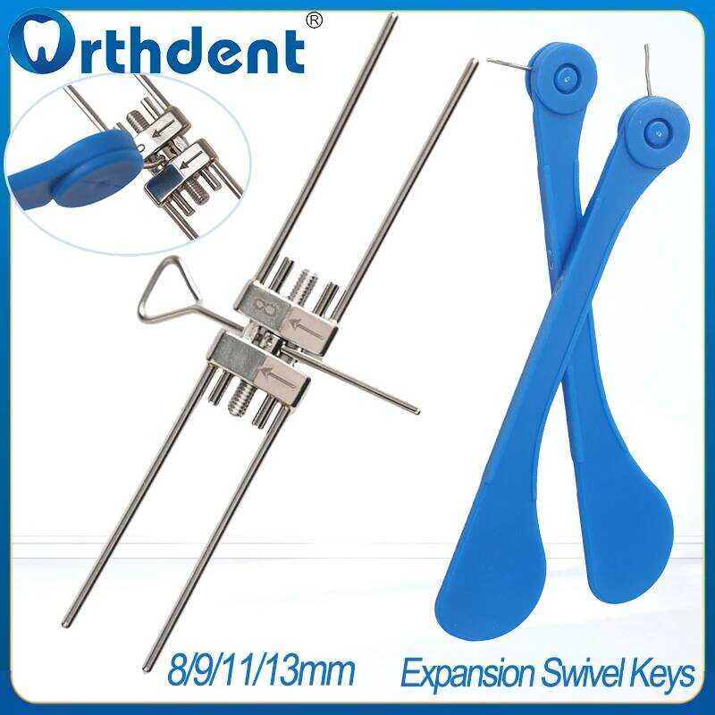Dental Expander Adjustable Swivel Keys Implant Screw Rapid Palatal ...