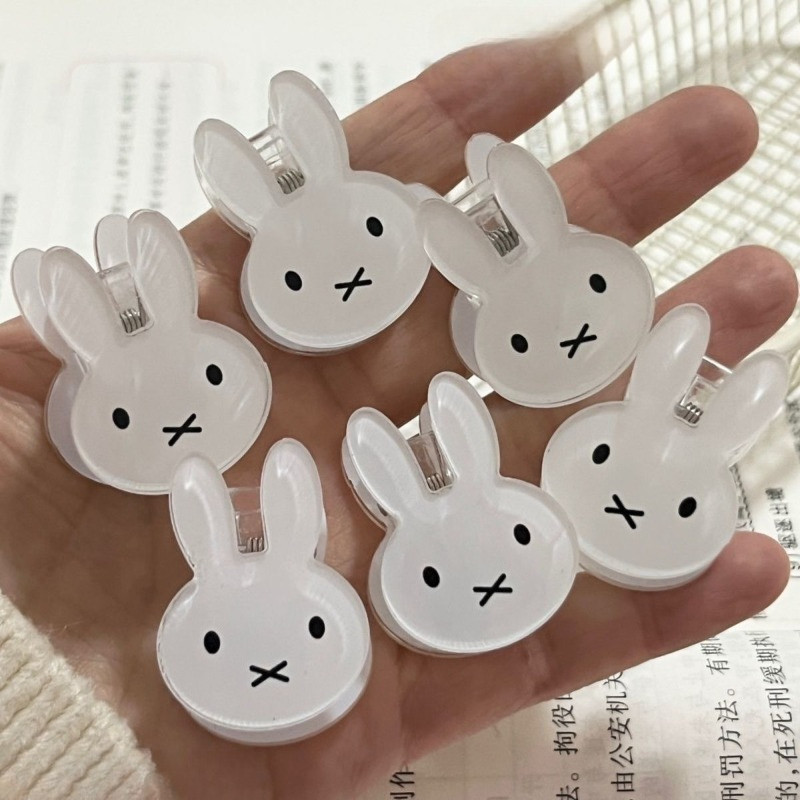 6-Piece Set Hair Clip Student Stationery Storage Handy Tool Japanese ...