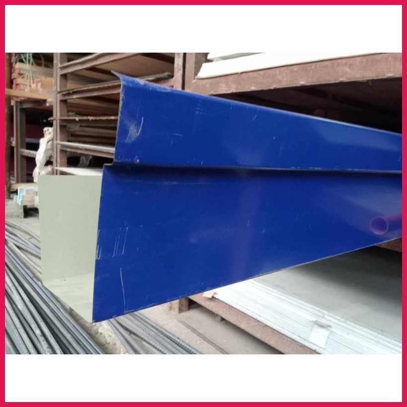 Gutter | Box Type, Spanish | Pre Painted .4 | Red, Green, Blue| G.I ...