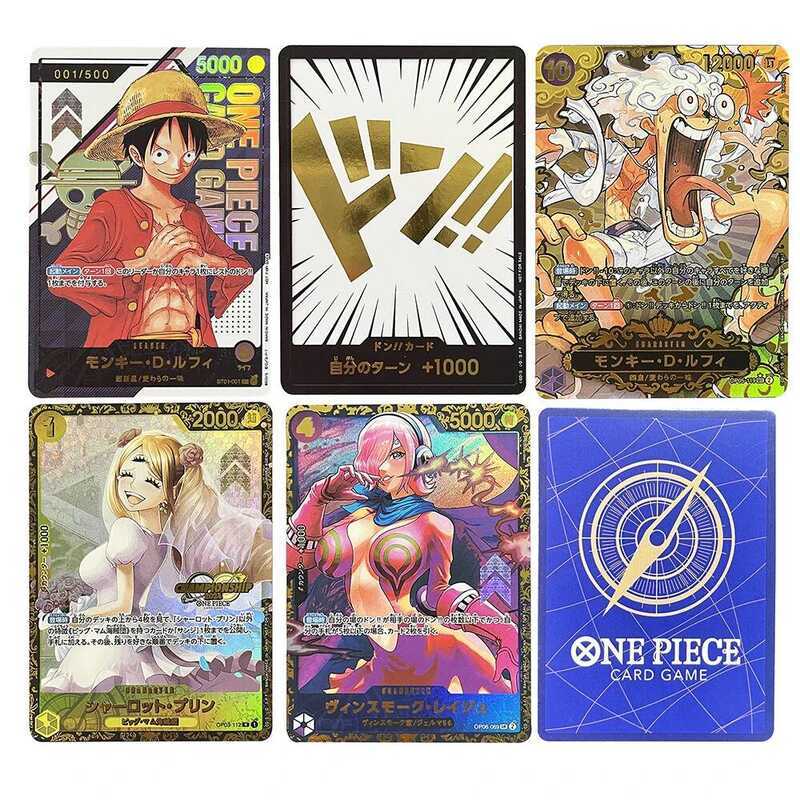 ONE PIECE Japanese Proxy Cards Blind Box Textured Foil Cards OPCG Boa ...