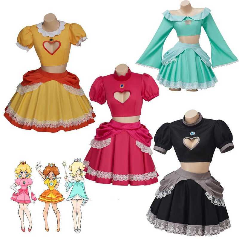 strapless open back dress A Leading Role x Disney Princess Belle Premium Washable Dress Up