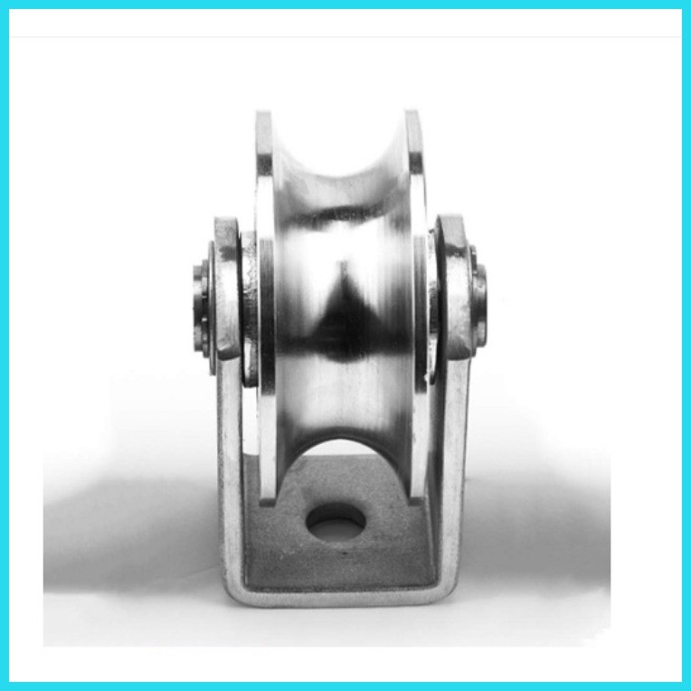 ஐ ∆ 2 inch V type pulley 304 stainless steel sliding gate roller wheel ...